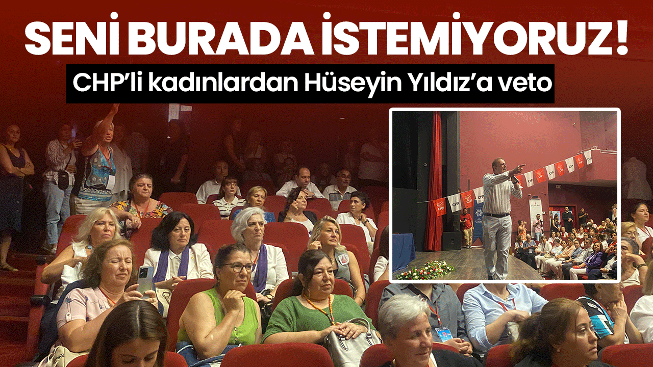 CHP’li Hüseyin Yıldız’a partililerden protesto