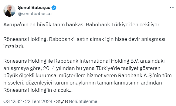 Avrupa Nin En Buyuk Tarim Bankasi Rabobank 17545798 5621 M