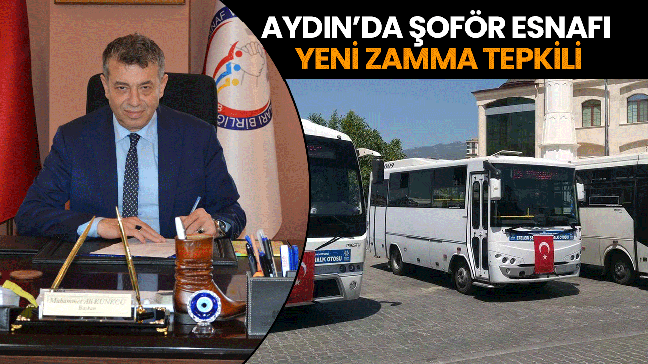 Aydın’daki toplu taşıma zammı yeterli bulunmadı