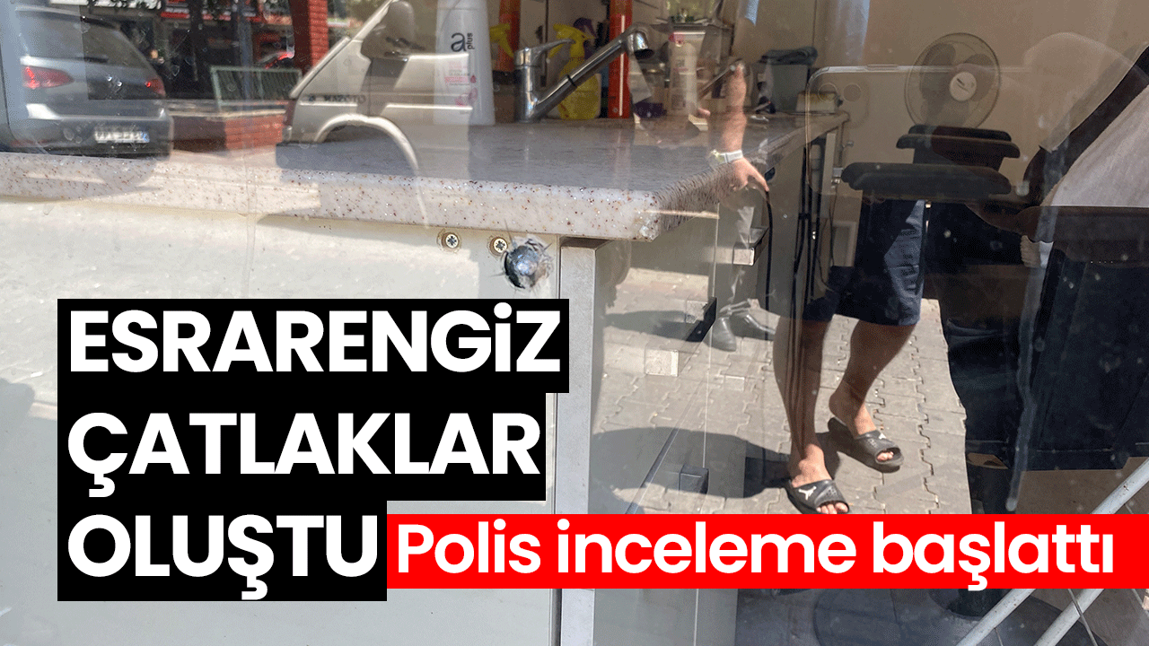 Esrarengiz çatlaklar oluştu! Polis inceleme başlattı