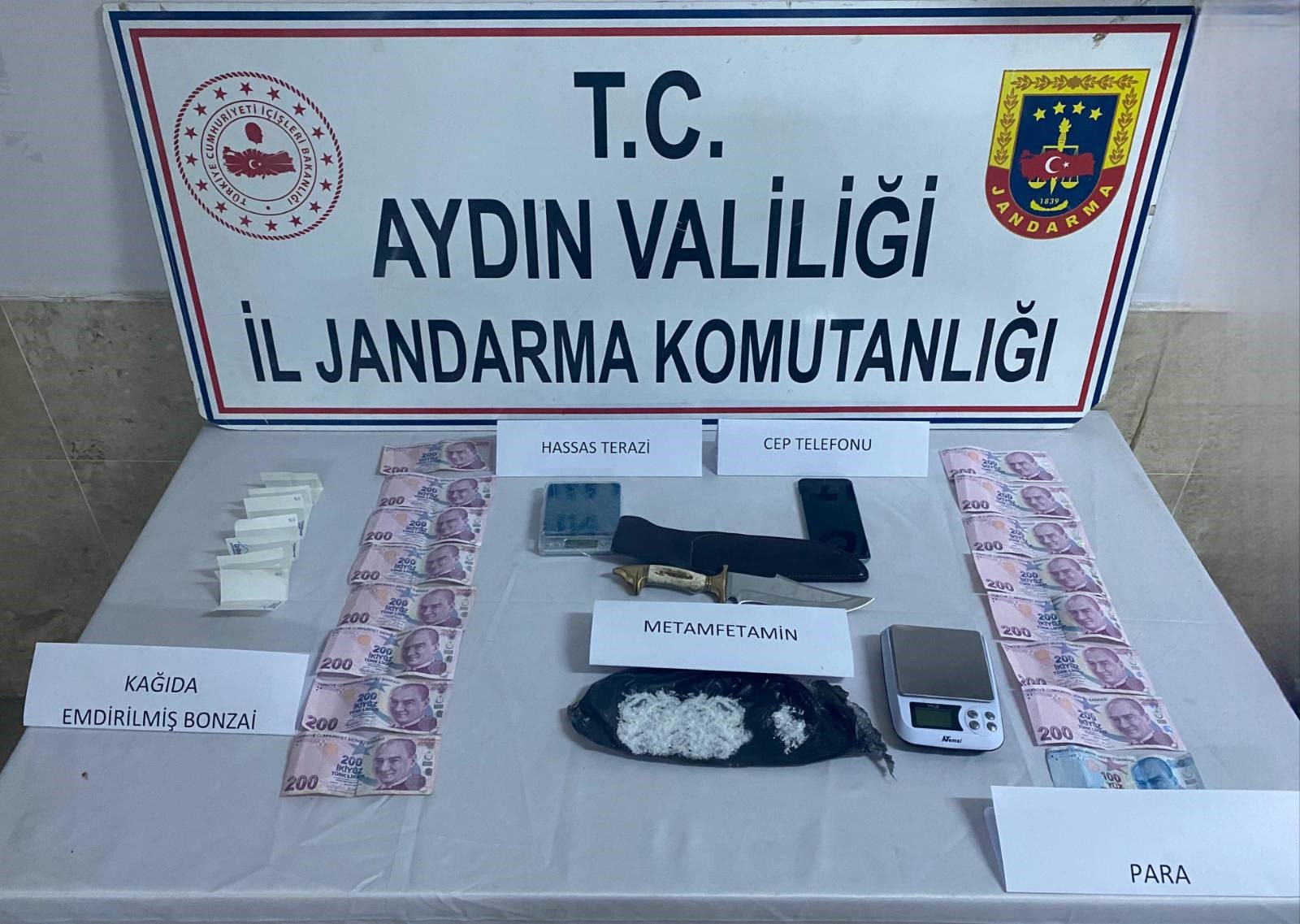 Nazilli’de zehir taciri yakalandı 