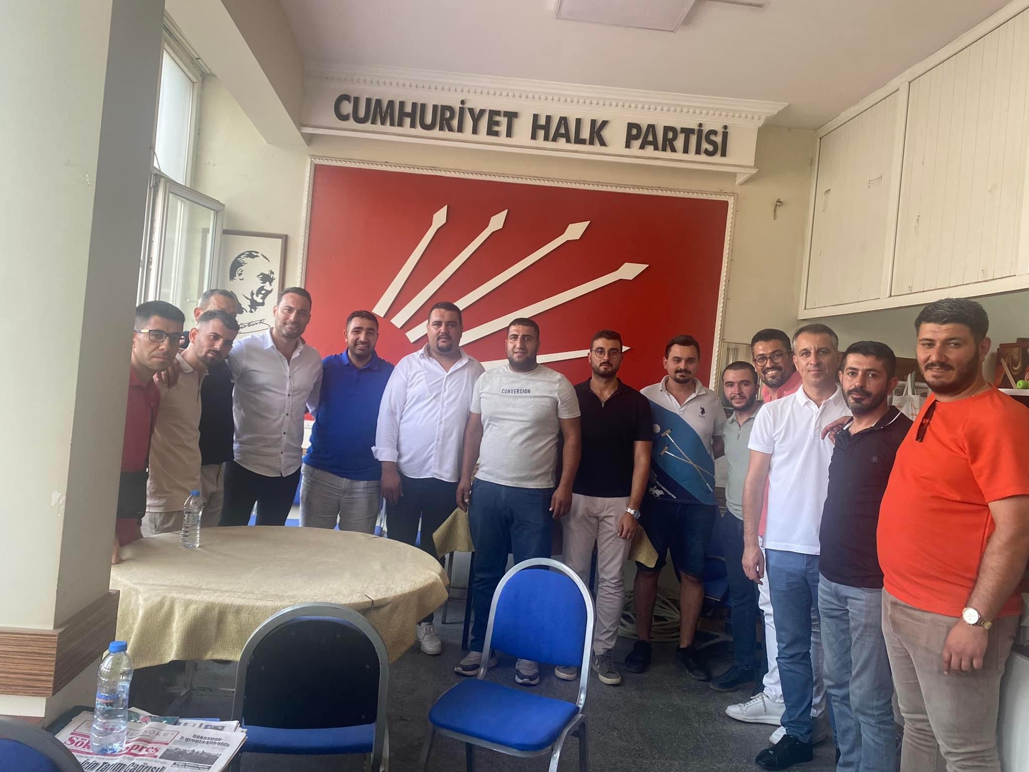 CHP Söke Gençlik Kolları Başkanı Fırat Mert oldu