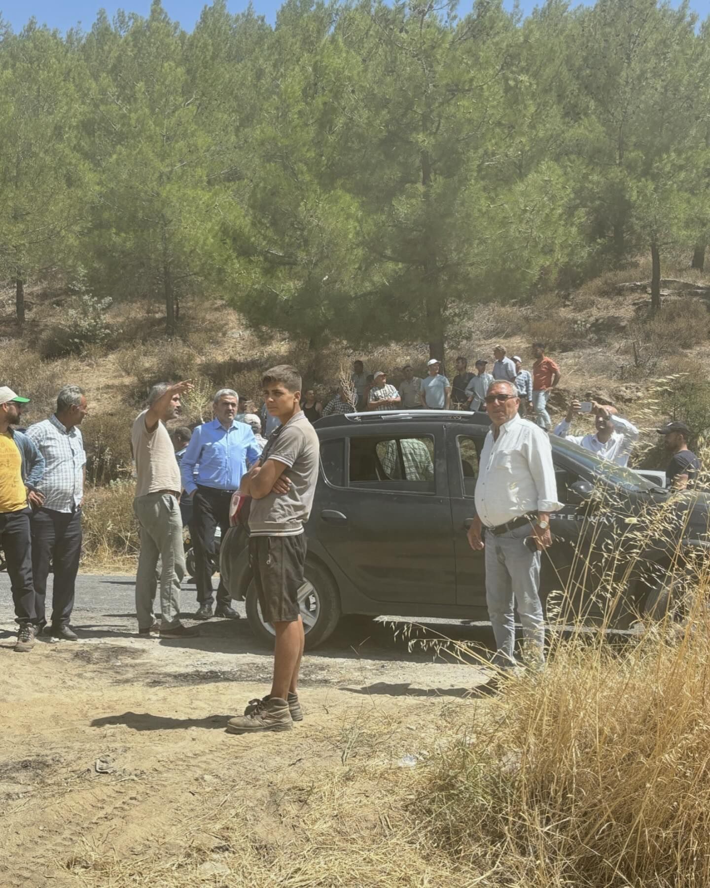 MHP’li Alıcık’tan sert tepki: Yangın bölgesini inceledi