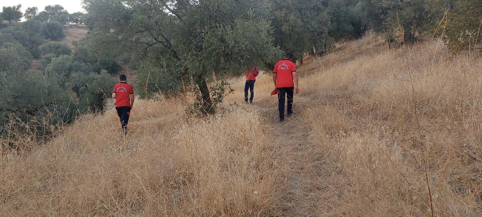 Nazilli’de kayıp Sabri Çakmak’ın arama çalışmalarına NAFAD’dan destek 