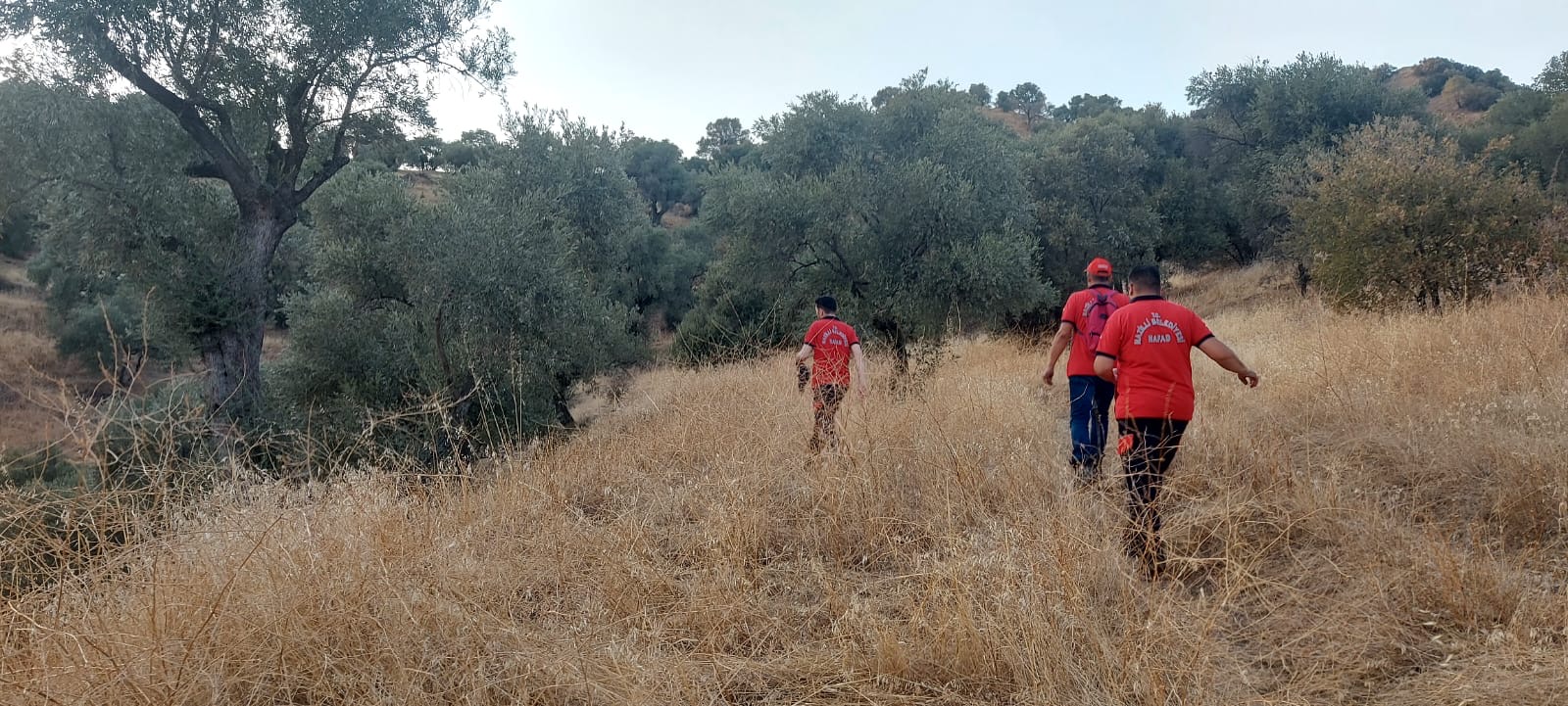 Nazilli’de kayıp Sabri Çakmak’ın arama çalışmalarına NAFAD’dan destek 