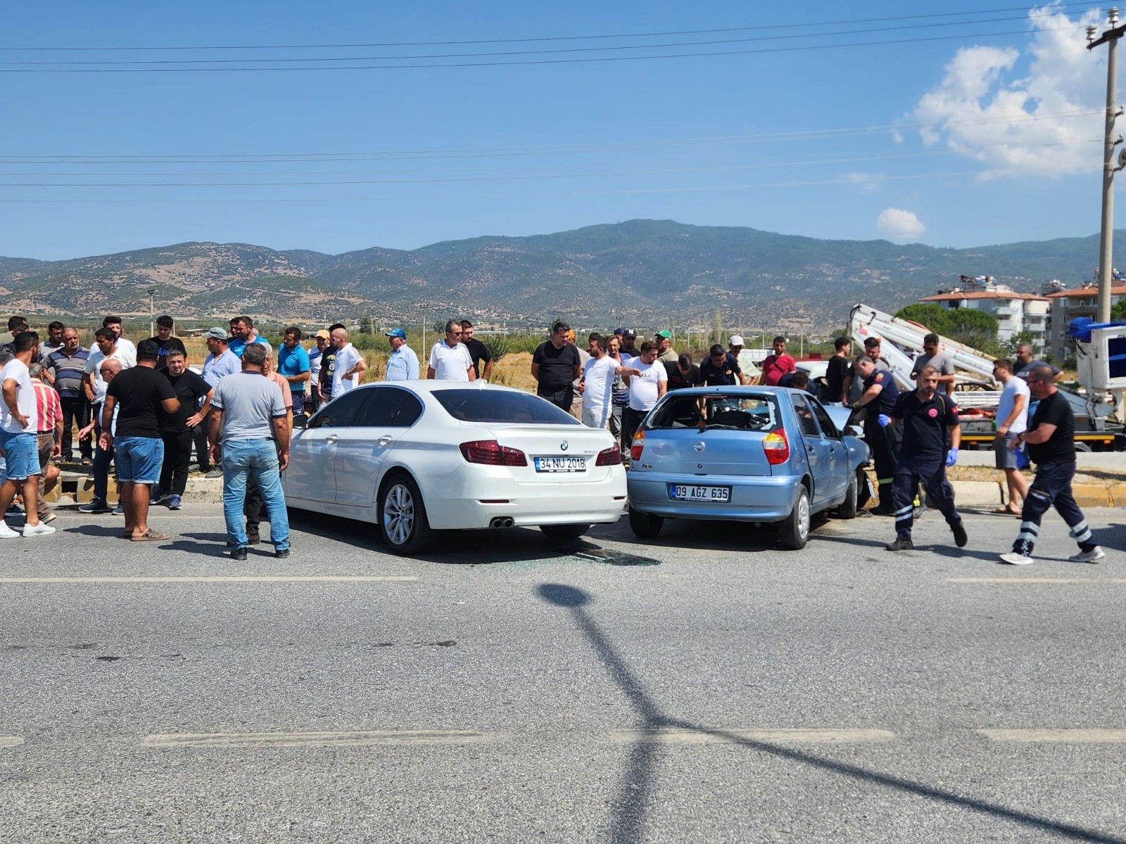 Aydın’da trafik kazası! 3 yaralı