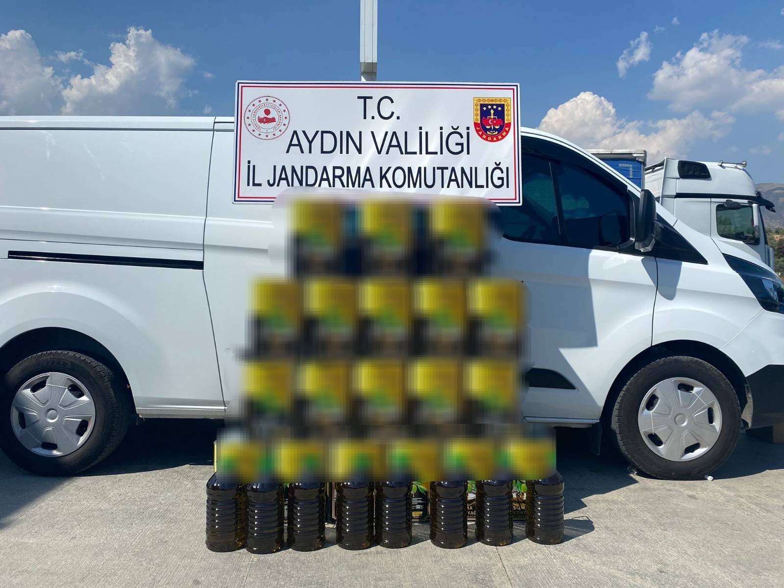 Aydın’da 750 litre sahte zeytinyağı ele geçirildi