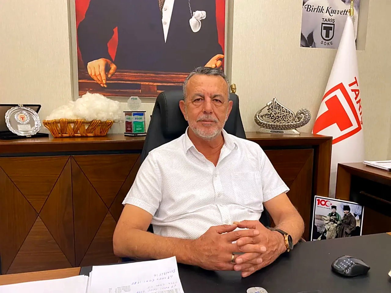 Başkan Özer: “Tariş yoksa Söke Ovası’nda pamuk olmaz”