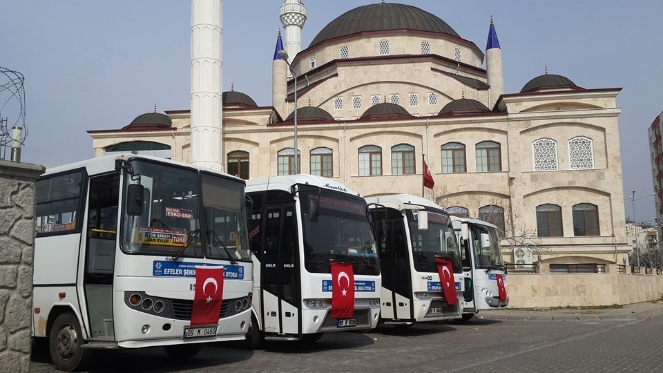 Aydın’da şehiriçi güzergahında önemli değişiklik