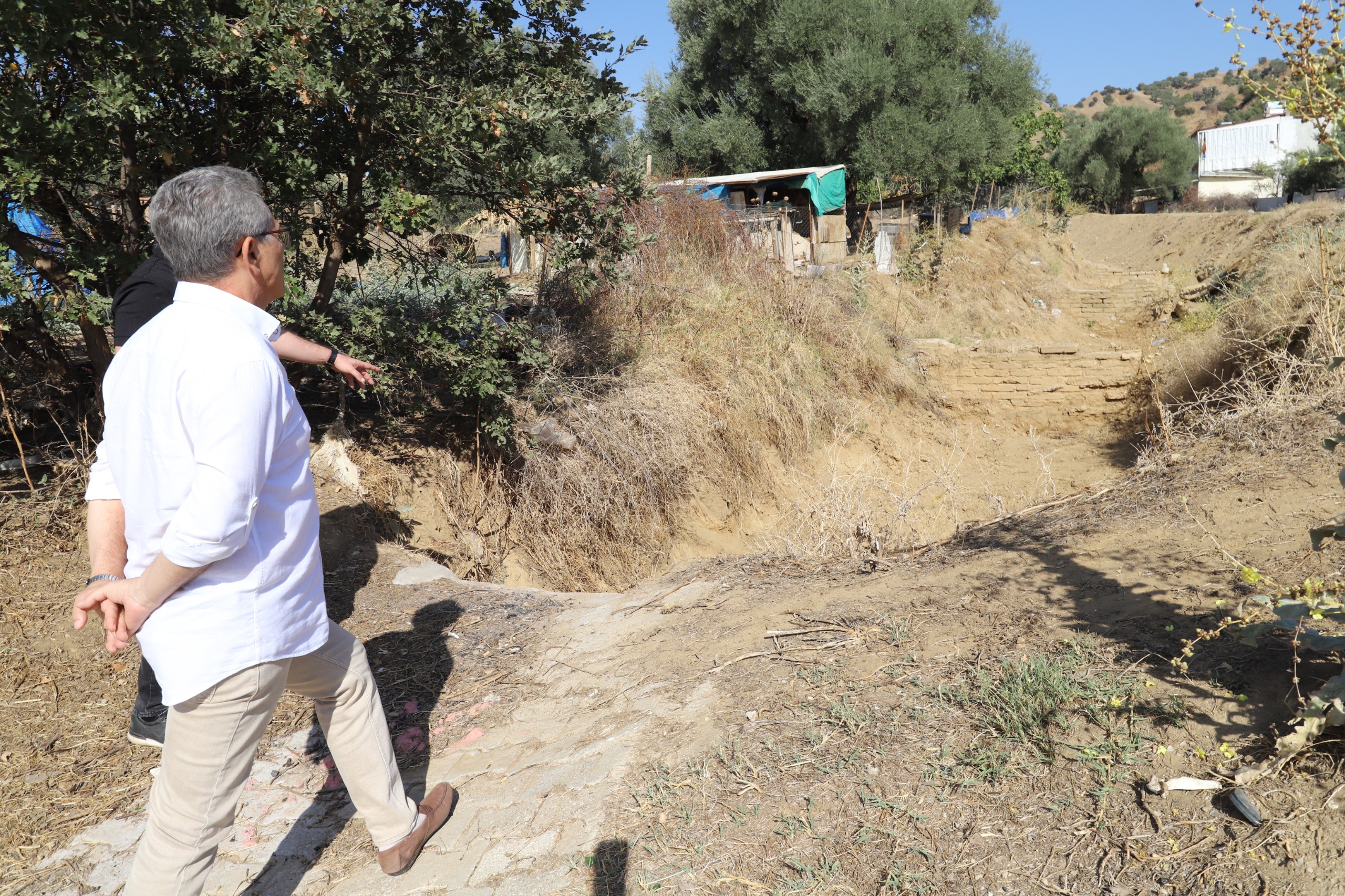 Nazilli'de su baskınları sorunu çözülüyor 