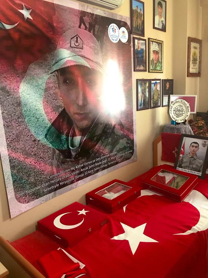 Şehitlerin aziz hatırası Aydın’daki parklarda ölümsüzleşiyor