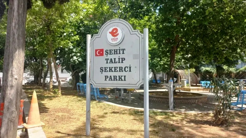 Şehitlerin aziz hatırası Aydın’daki parklarda ölümsüzleşiyor