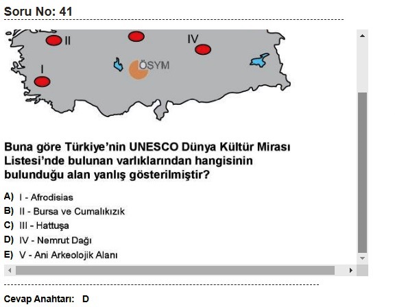 KPSS sınavında ‘Aydınoğulları’ detayı