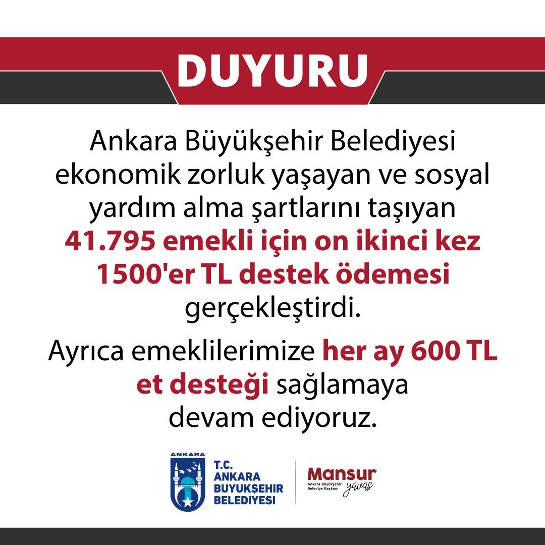 Emeklilere aylık 600 TL et desteği! Başvuran faydalanıyor