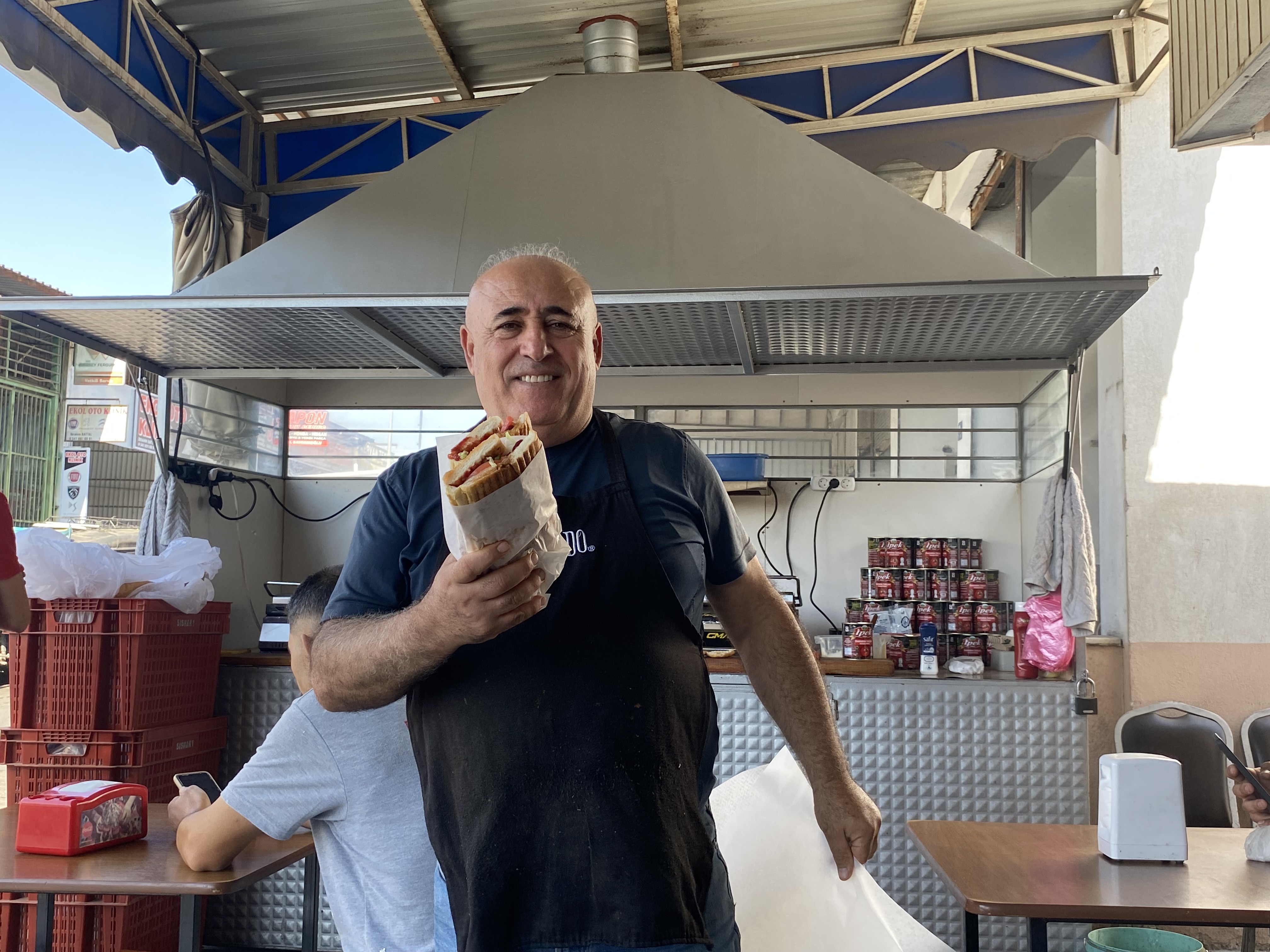 Aydın’da sanayinin sevilen tostçusu 