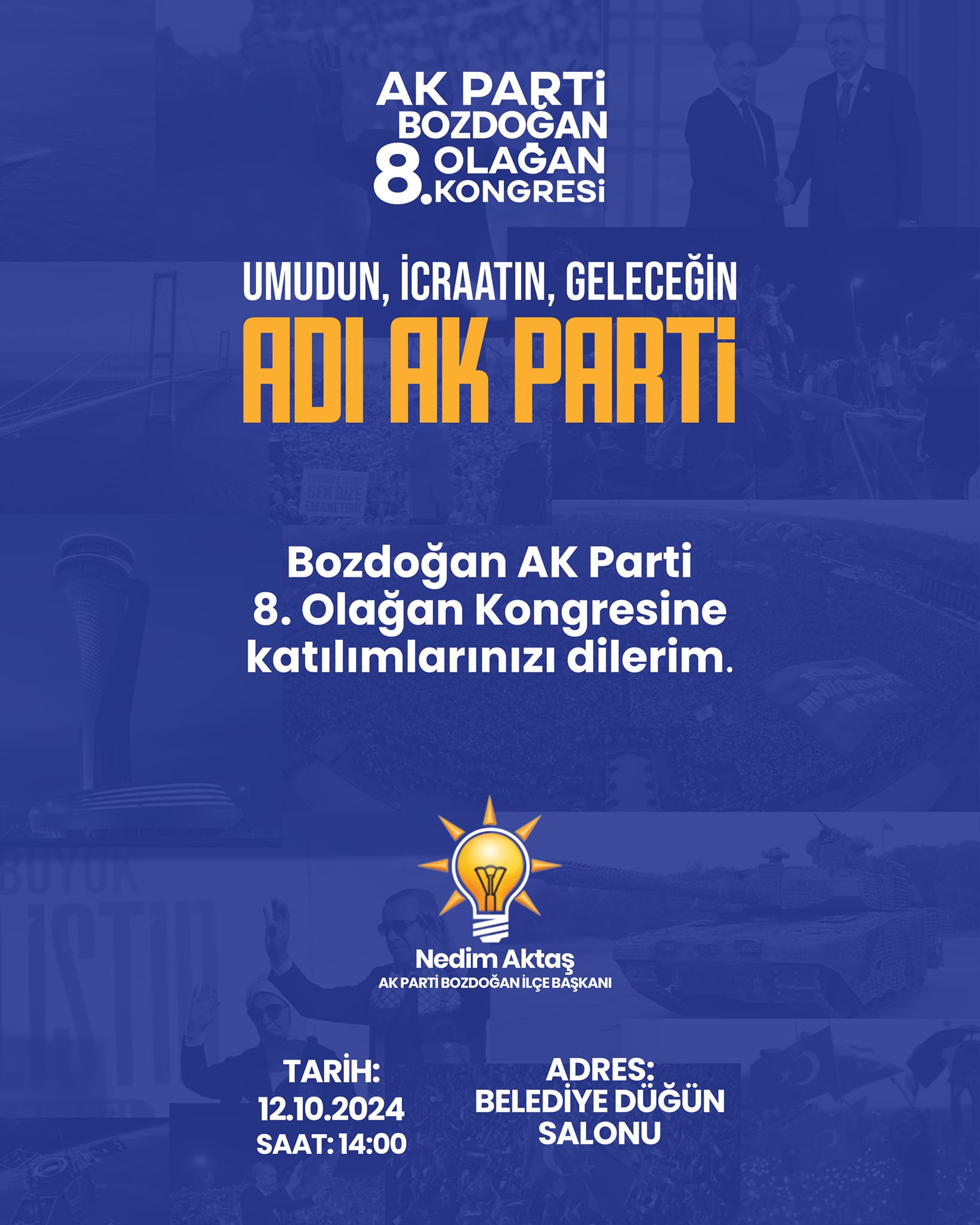 AK Parti’de kongre heyecanı başlıyor