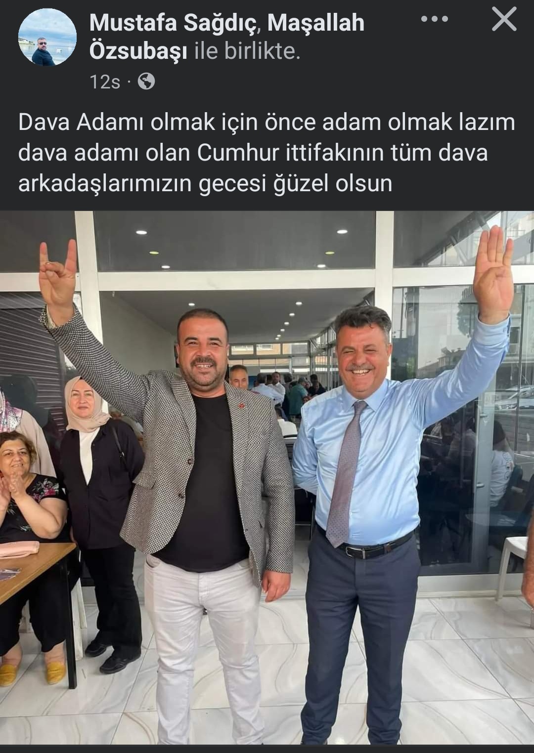 Aydın'da MHP'li başkandan 'Dava adamlığı' vurgusu