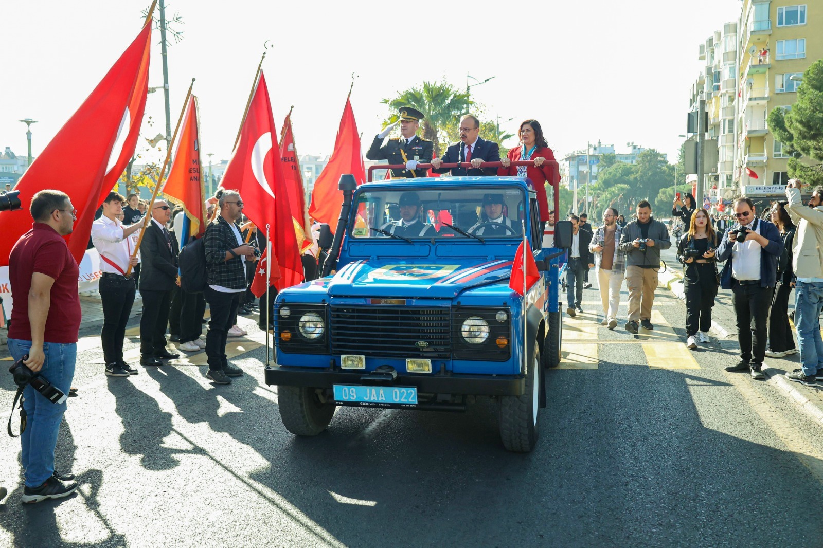 Başkan Yetişkin, Cumhuriyet Bayramı kutlamalarına katıldı