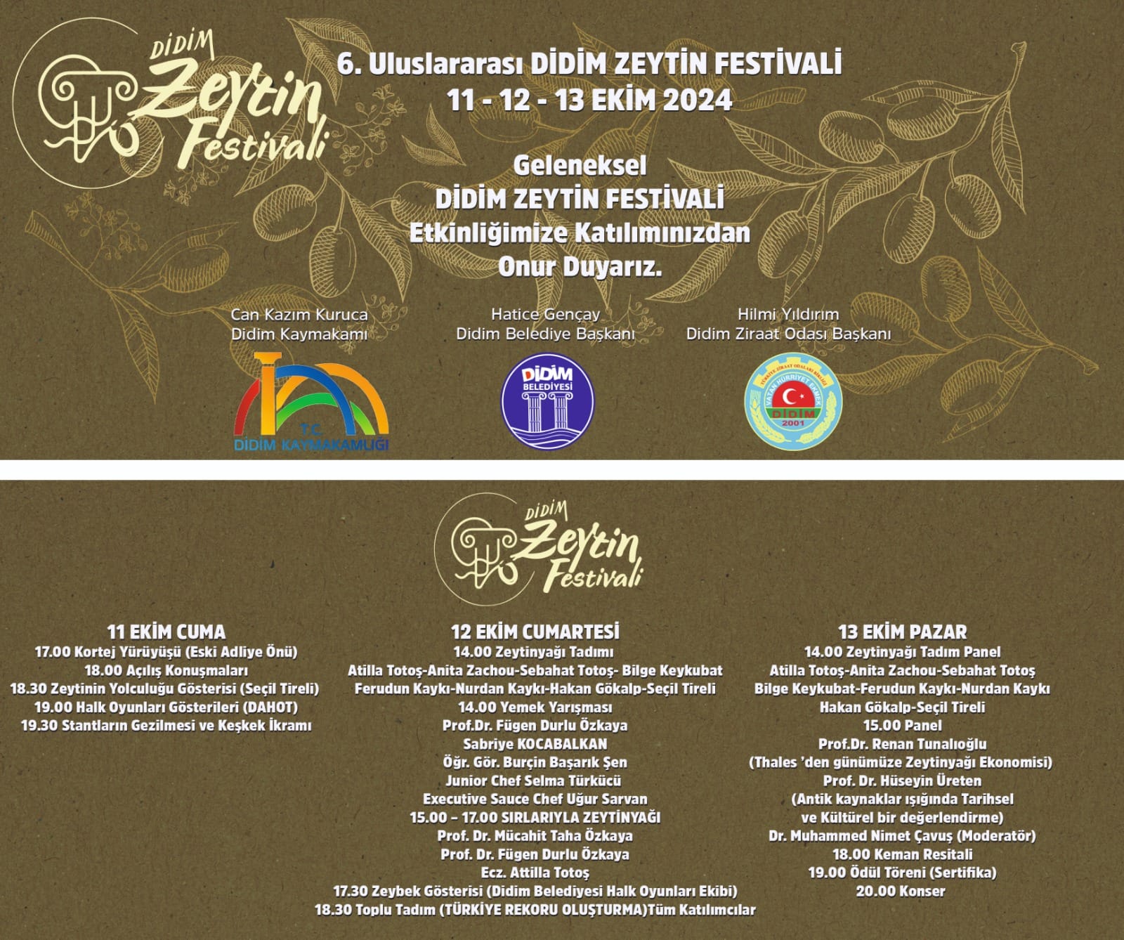 Didim Zeytin Festivali Programi Belirlendi Intenret Gazete 509353 49A78Ab161598E59D8B18743F49E5D2A