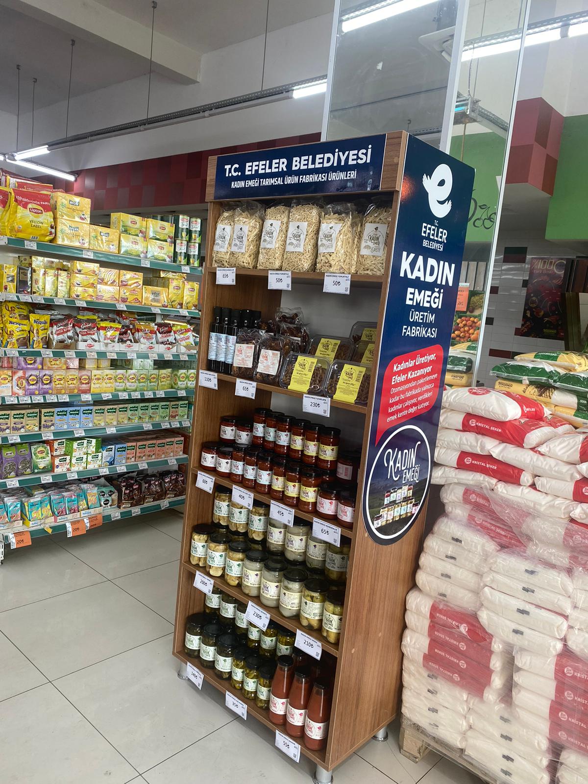 Kadın emeğiyle üretilen doğal ürünler şimdi marketlerde