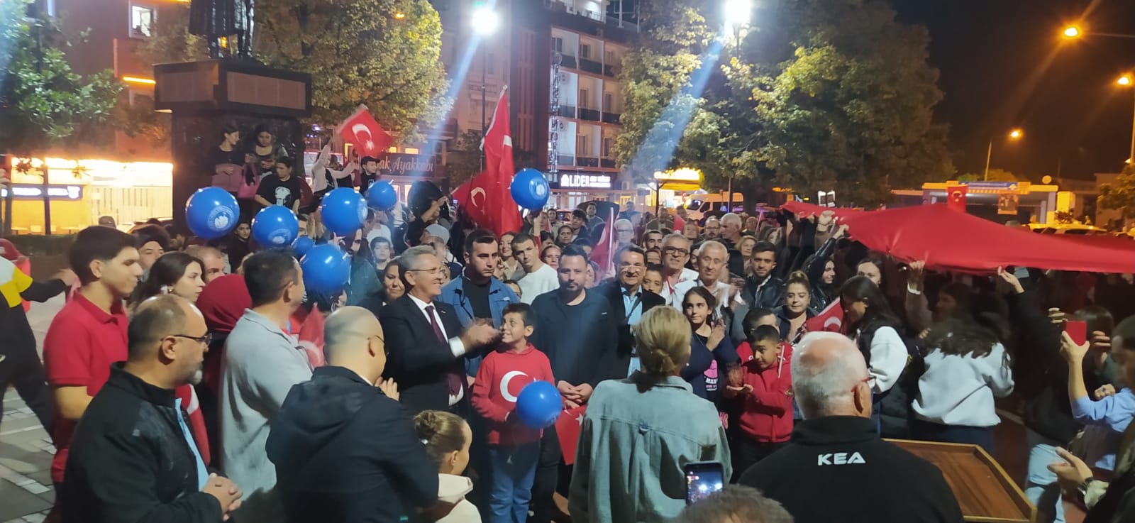 Nazilli’de özel bireyler cumhuriyet heyecanı yaşadı