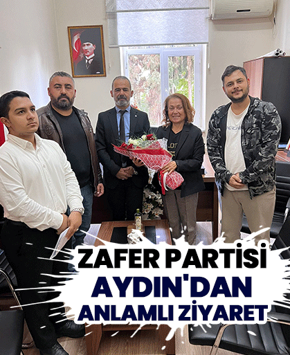 Zafer Partisi Aydın'dan anlamlı ziyaret