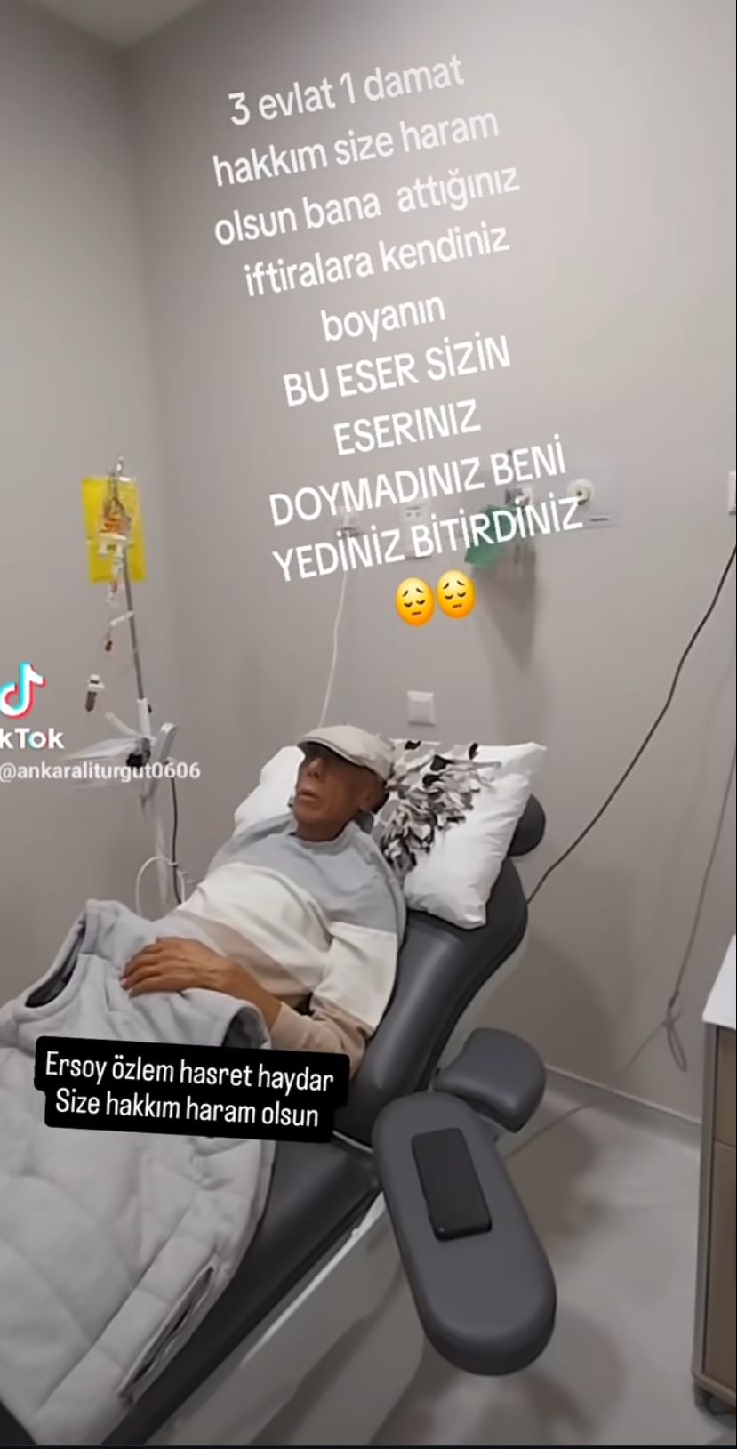 Ünlü sanatçı evlatlarını reddetti