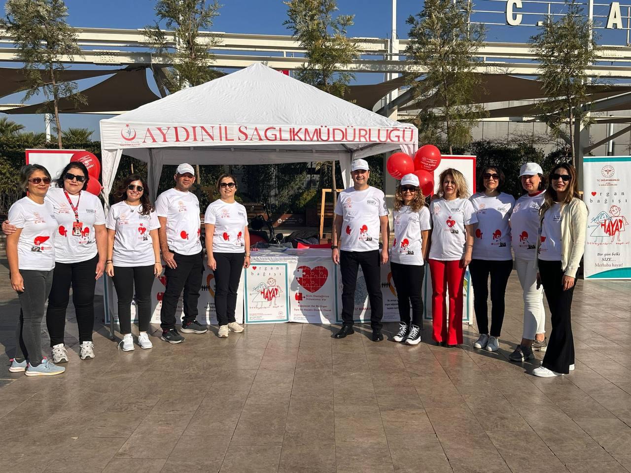 Aydın’da organ bağışı için pedallar çevrildi 