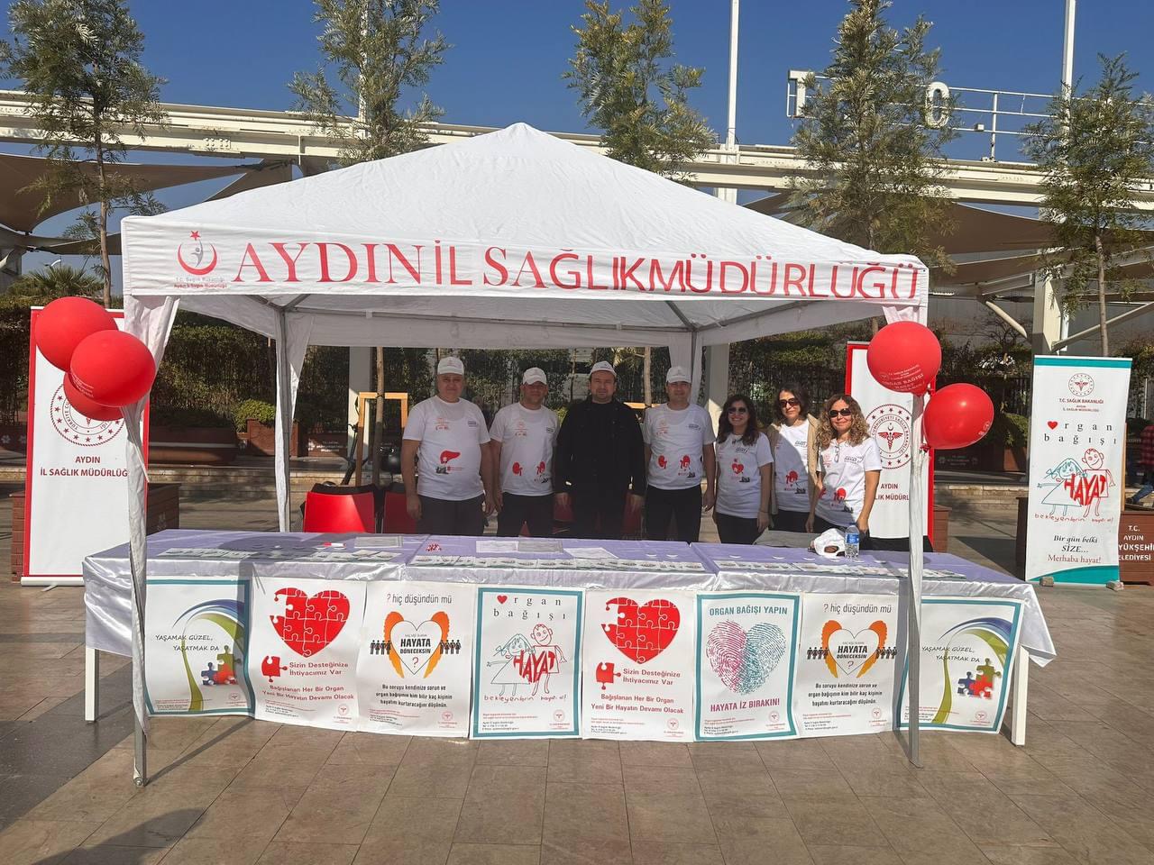 Aydın’da organ bağışı için pedallar çevrildi 