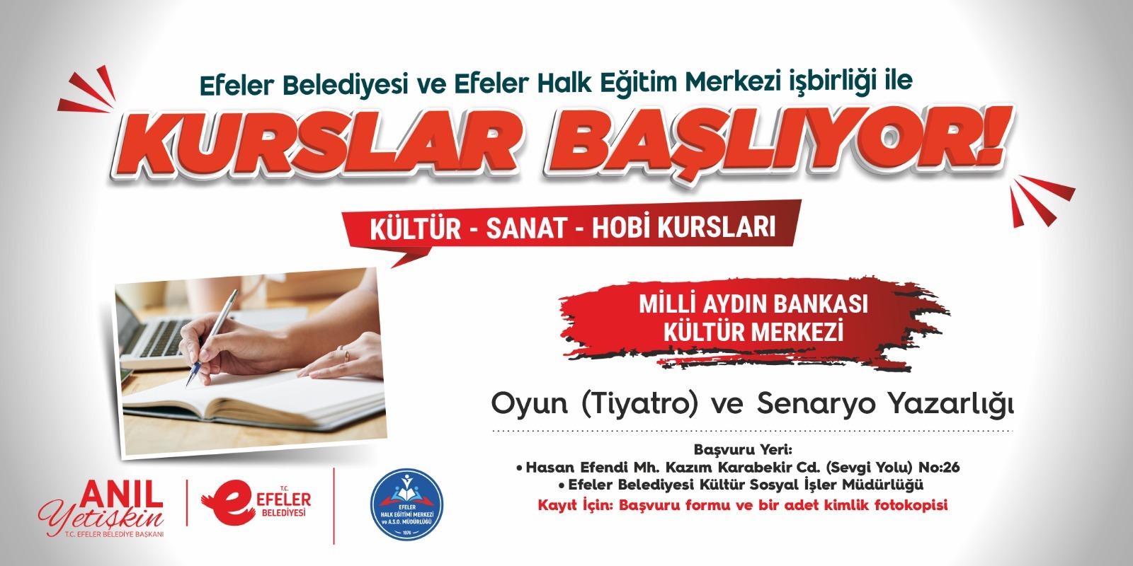 Başkan Yetişkin Hanımevlerini kurslara açtı