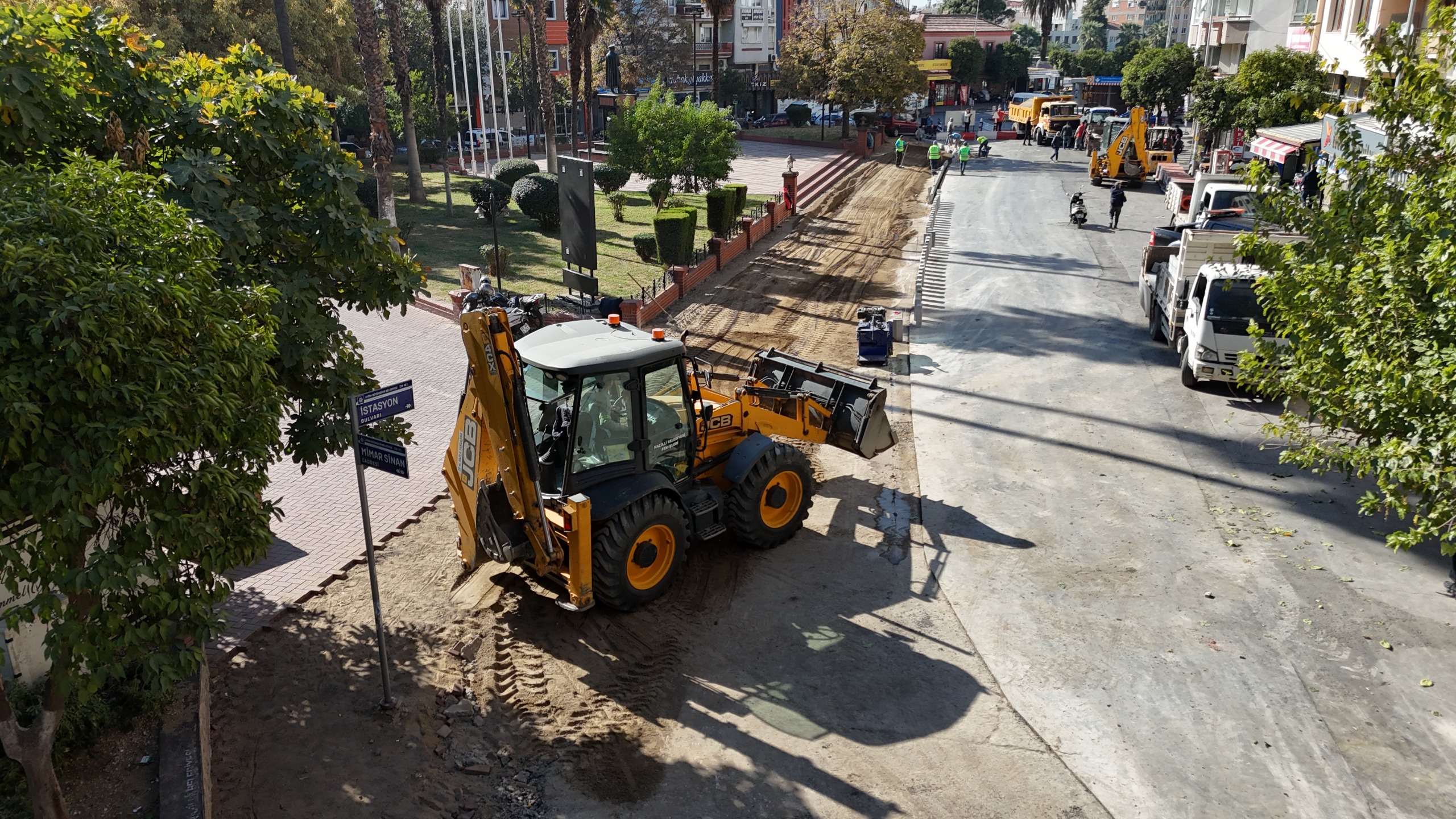 Nazilli'nin tek yön çalışması hız kazandı