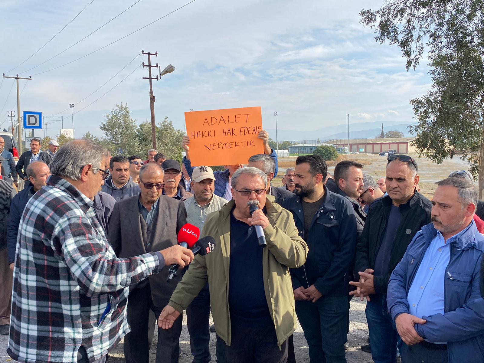 Umurlu halkının adliye binası isyanı! “Umurlu halkına verdiğiniz sözü tutun” 