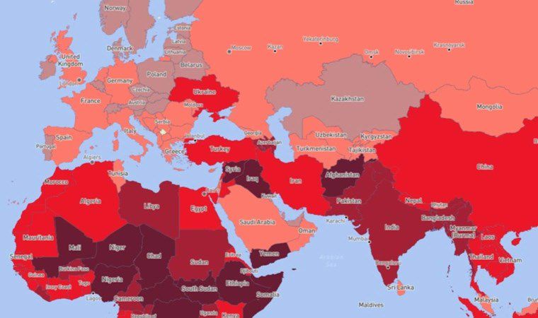 Dünya akıl sağlığı haritası açıklandı: Türkiye’nin sıralaması şaşırttı 