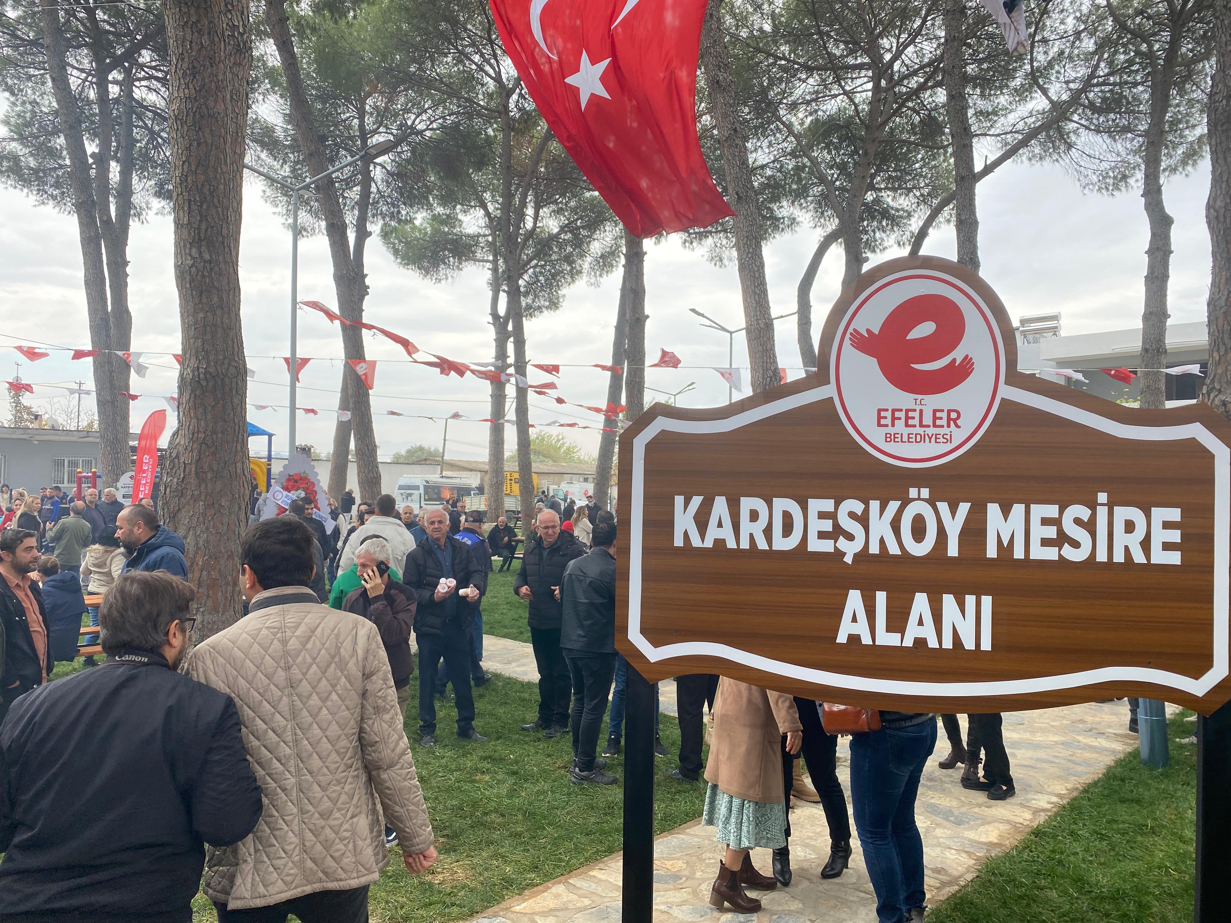 Kardeşköy Mesire Alanı açıldı: Doğayla iç içe vakit geçirme imkanı