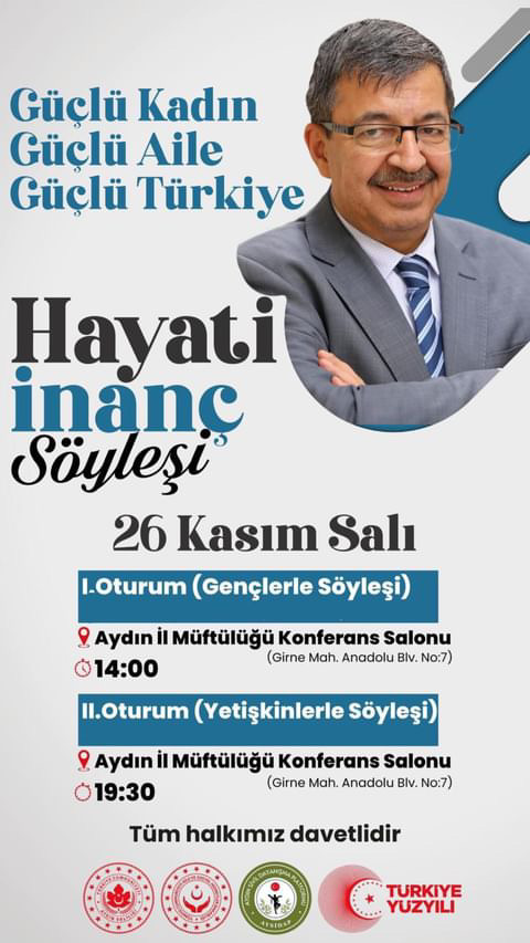 Yazar Hayati İnanç Aydın’a geliyor