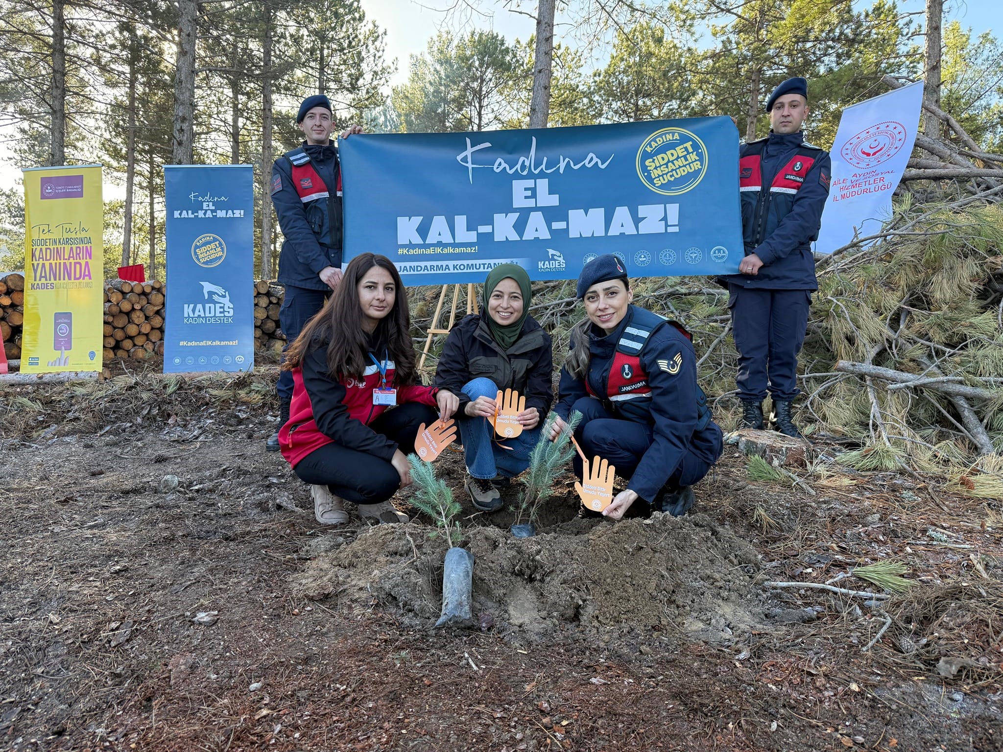 Aydın'daki yaylada duygu seli! Hayattan koparılanların yerine fidanlar dikildi