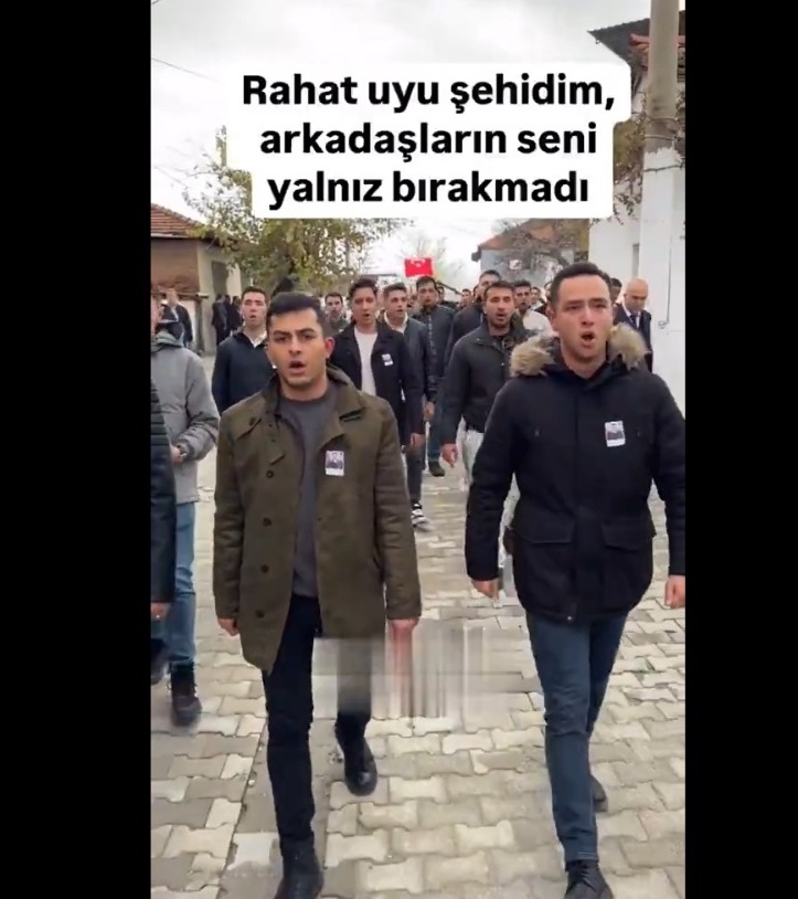 Harbiyeliler Aydınlı şehit için yürüdü