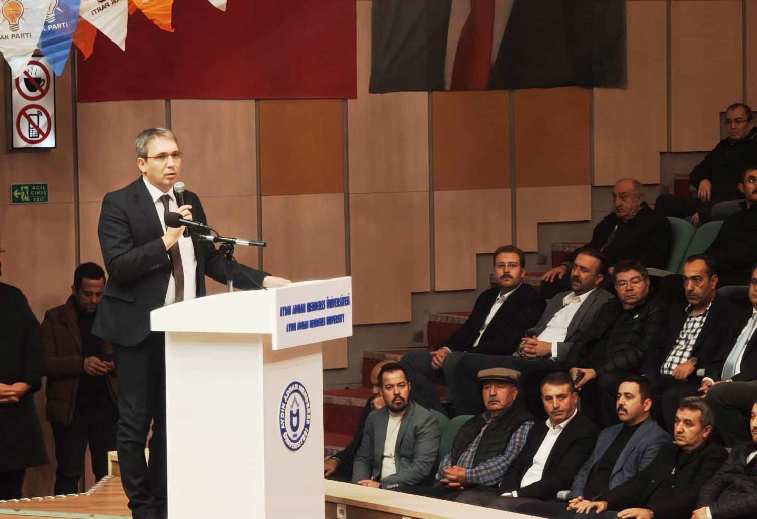 AK Parti Aydın delegelerine 5 soru soruldu