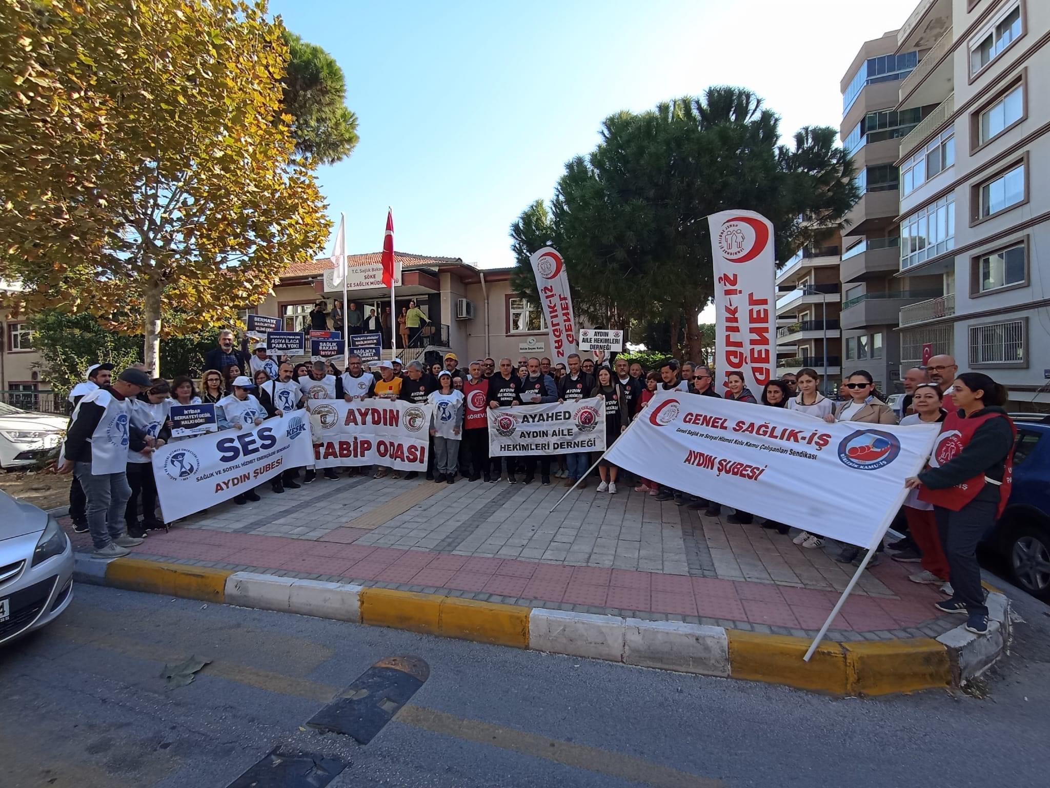 Aydın'da hekimler yönetmeliği protesto edecek