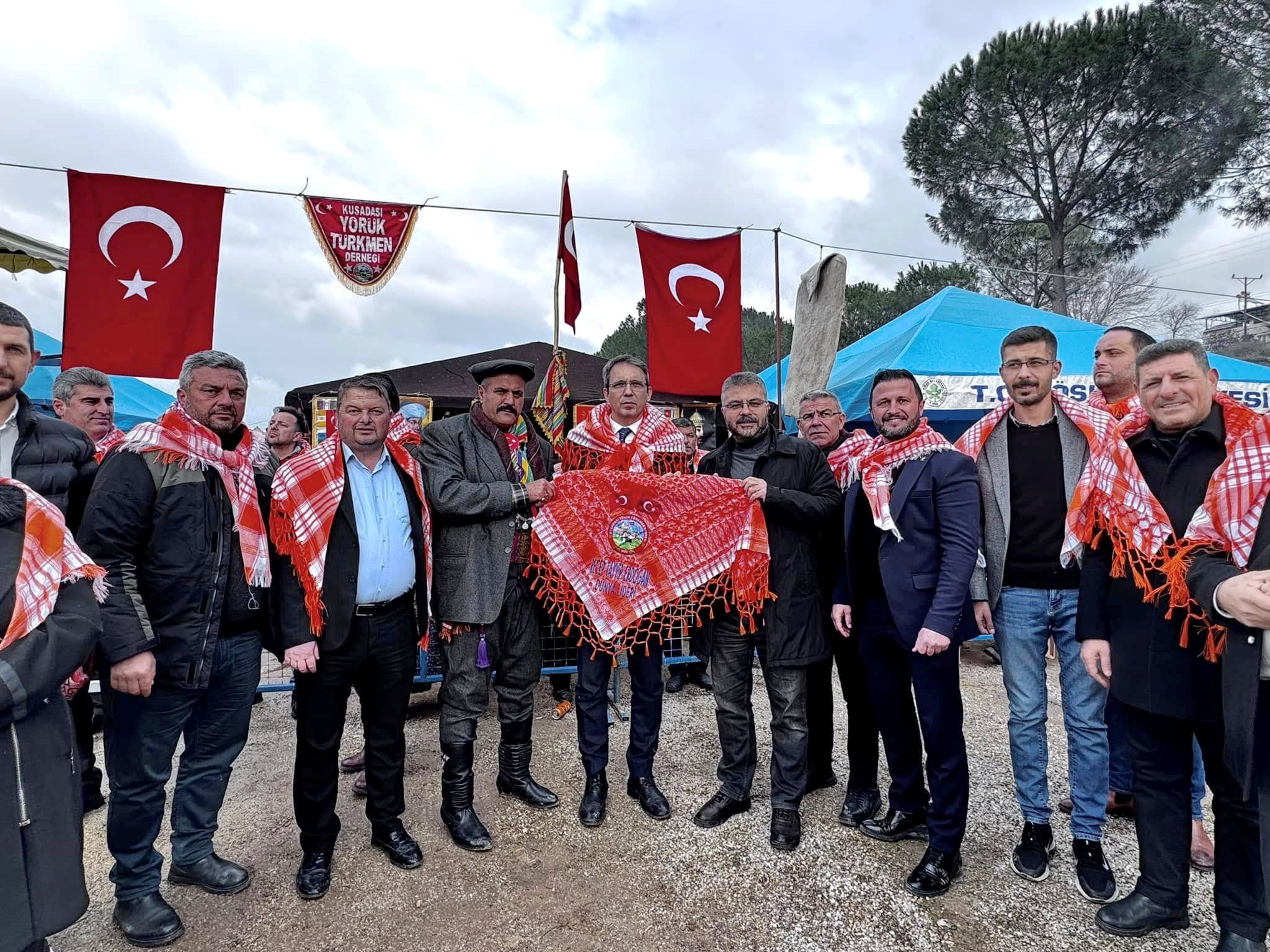 Aydın’daki güreşseverler festivale akın etti