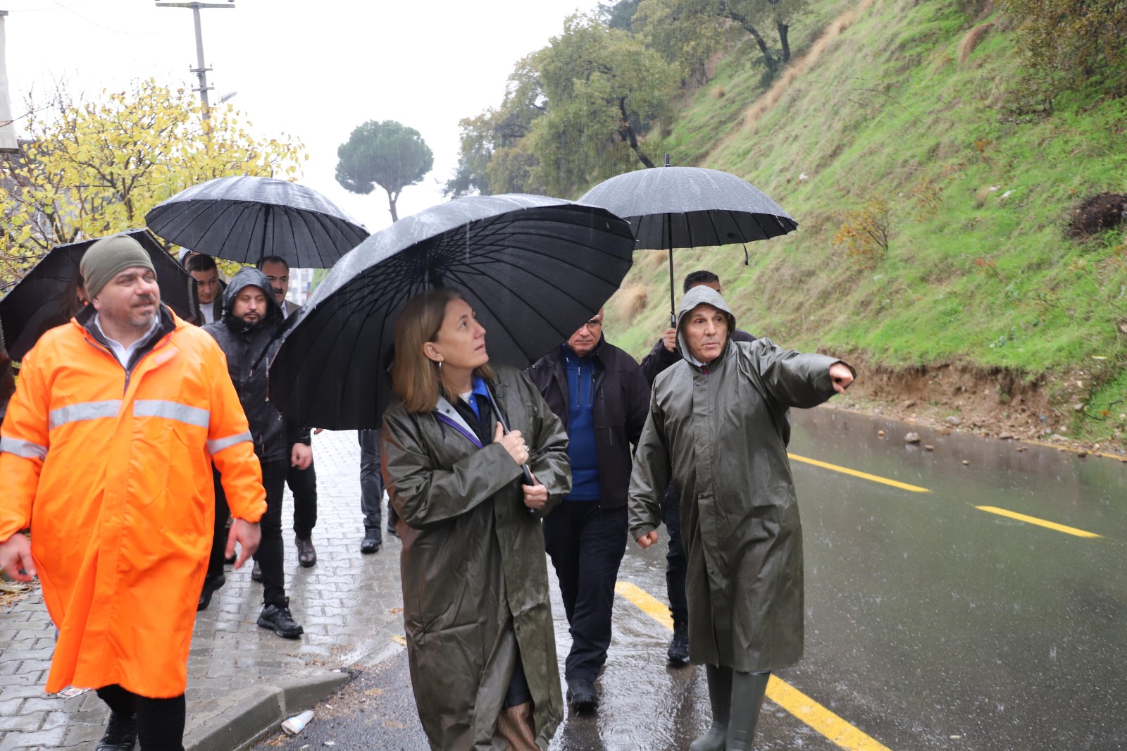 Nazilli'de kapanan yol güvenli hale getirildi: Yeniden ulaşıma açıldı