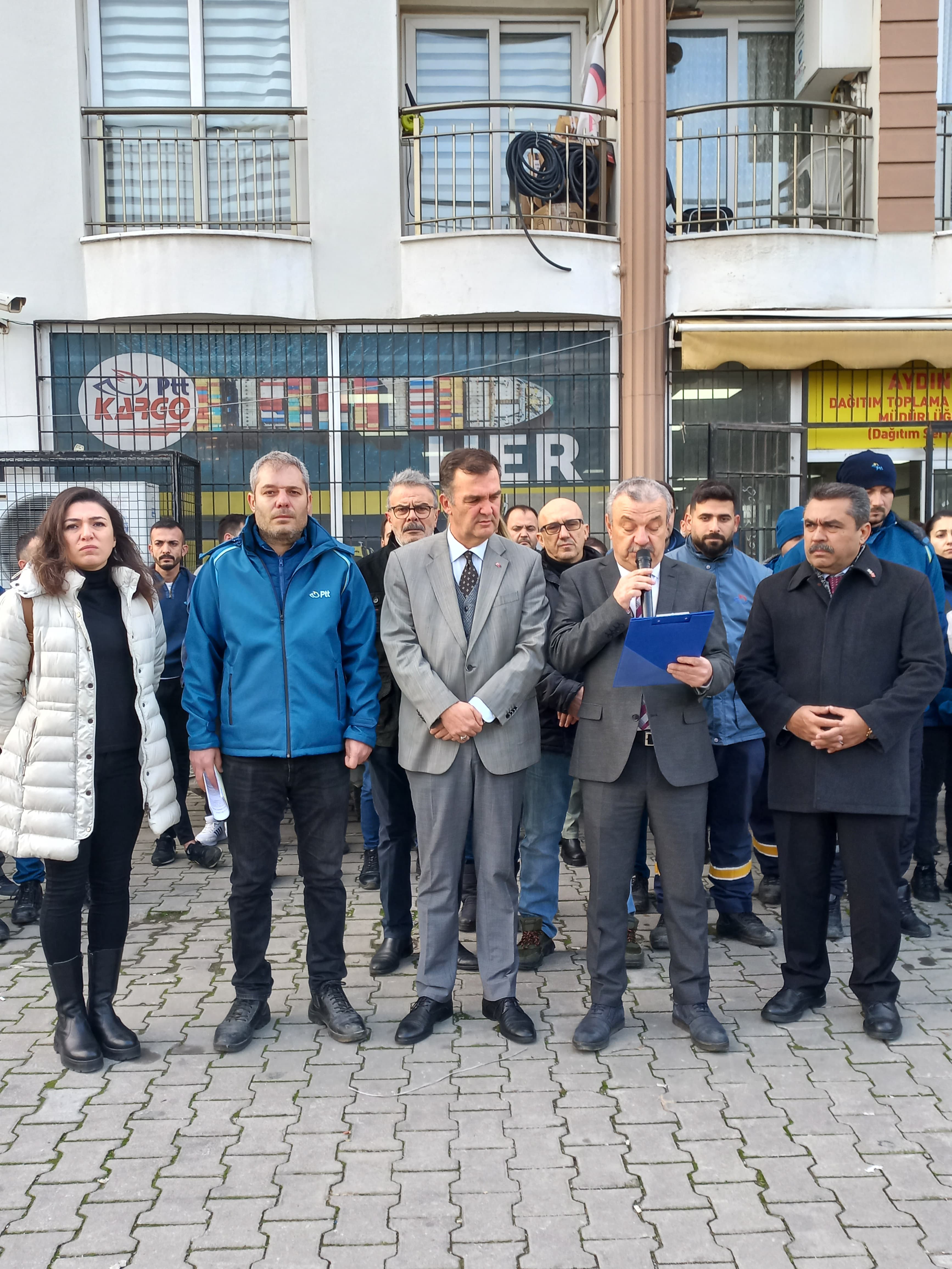 Aydın’dan PTT'deki saldırıya tepki! Önlem alınması gerektiğine vurgu yapıldı 