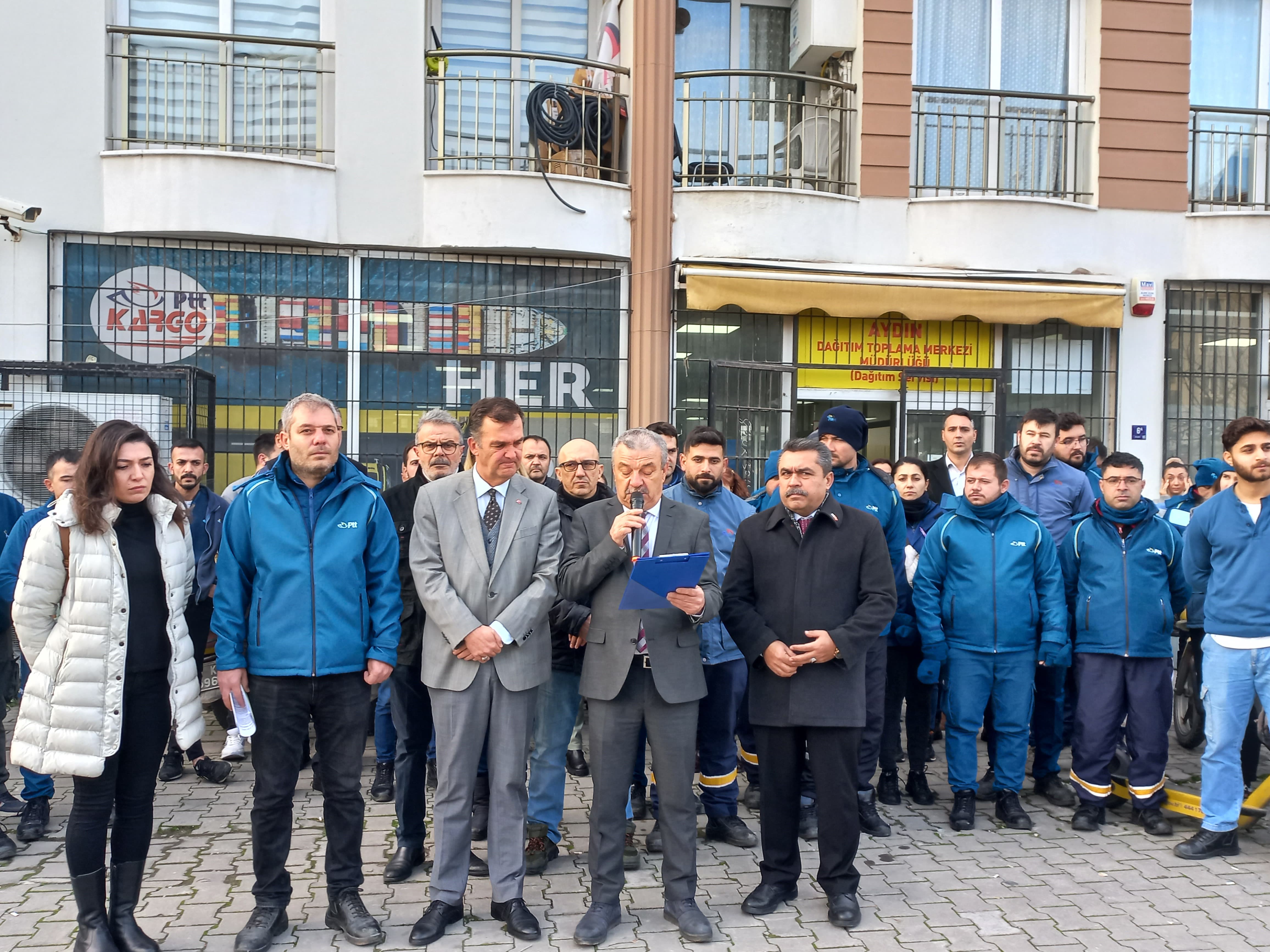 Aydın’dan PTT'deki saldırıya tepki! Önlem alınması gerektiğine vurgu yapıldı 