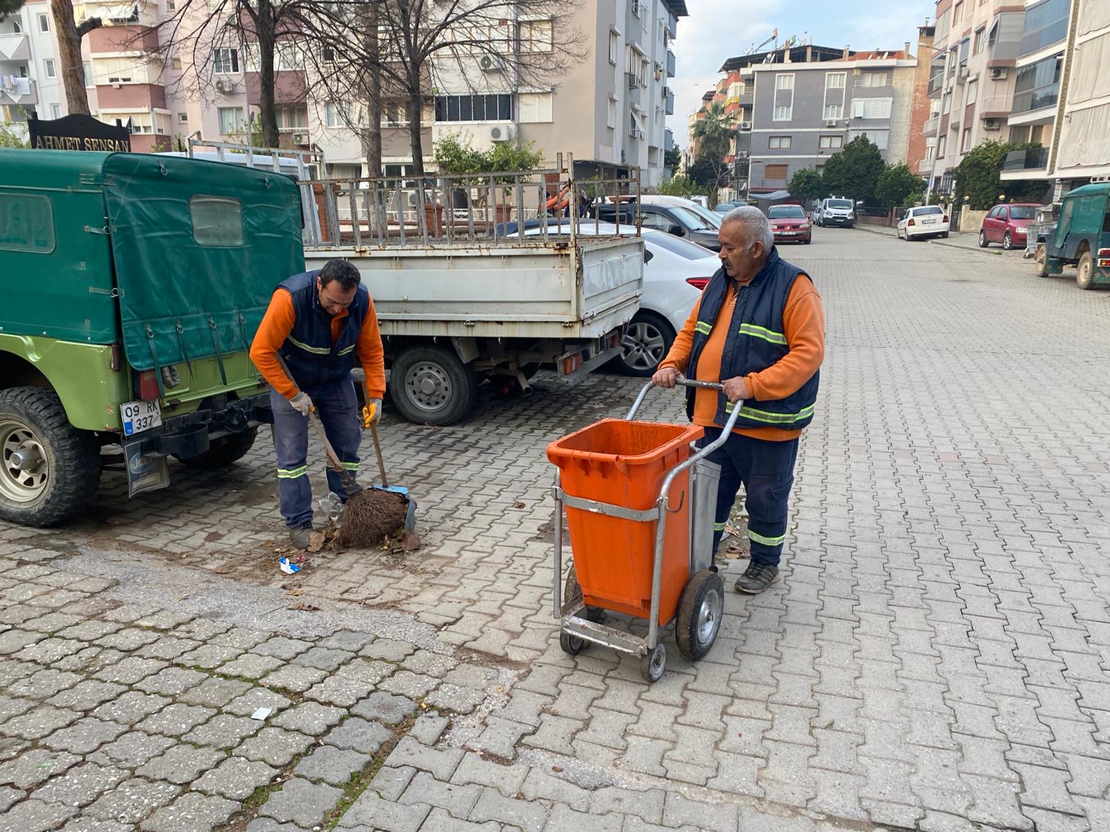 Nazilli Belediyesi yürüyüş yolu ve parkları bakıma aldı