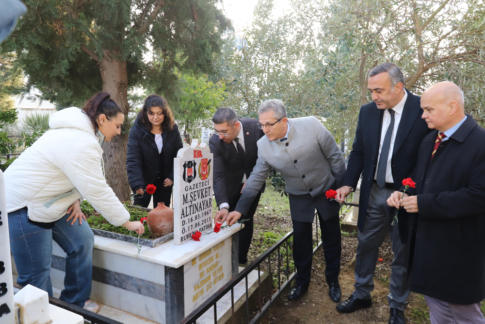 Nazilli’de gazeteciler günlerini kutladı 