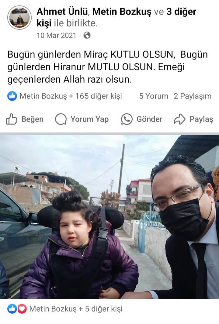 Nazillili Hiranurun Yuzu Bir Kez Daha Guldu Engelsiz Destek Devam Ediyor 534127 41B3Be0871Aa6Fdb88Ec2Af47510B720