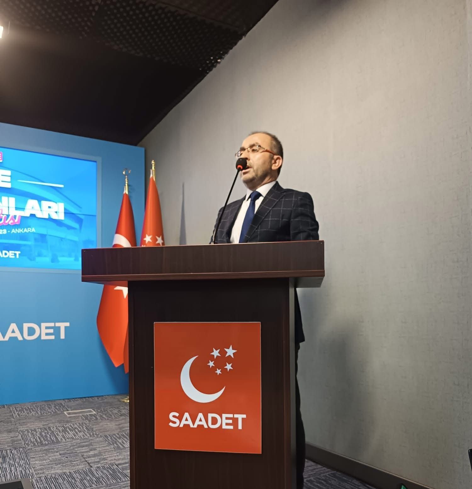 Saadet Partili Karahan’a partililerden destek