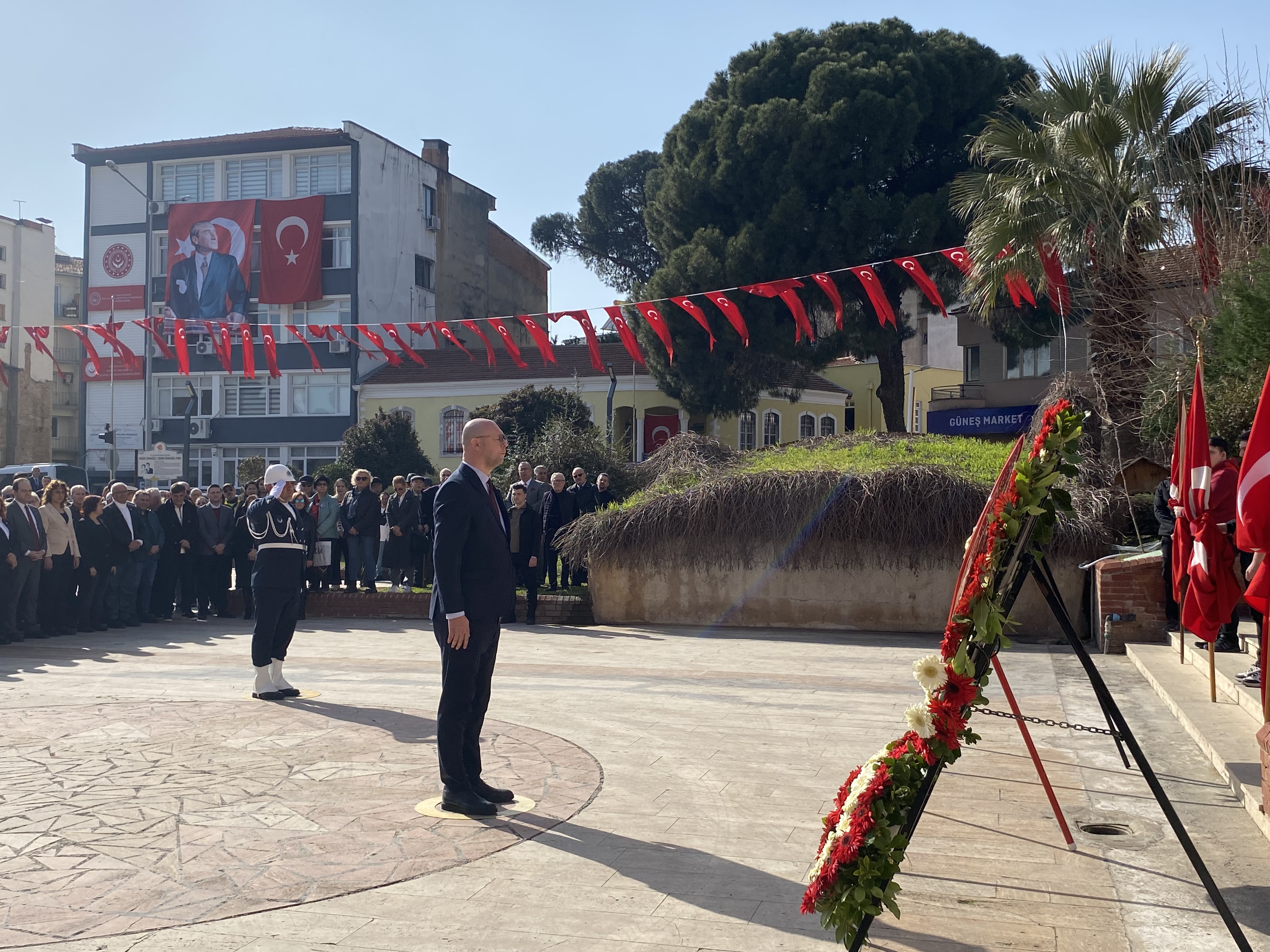 Atatürk'ün Aydın'a gelişi kutlandı