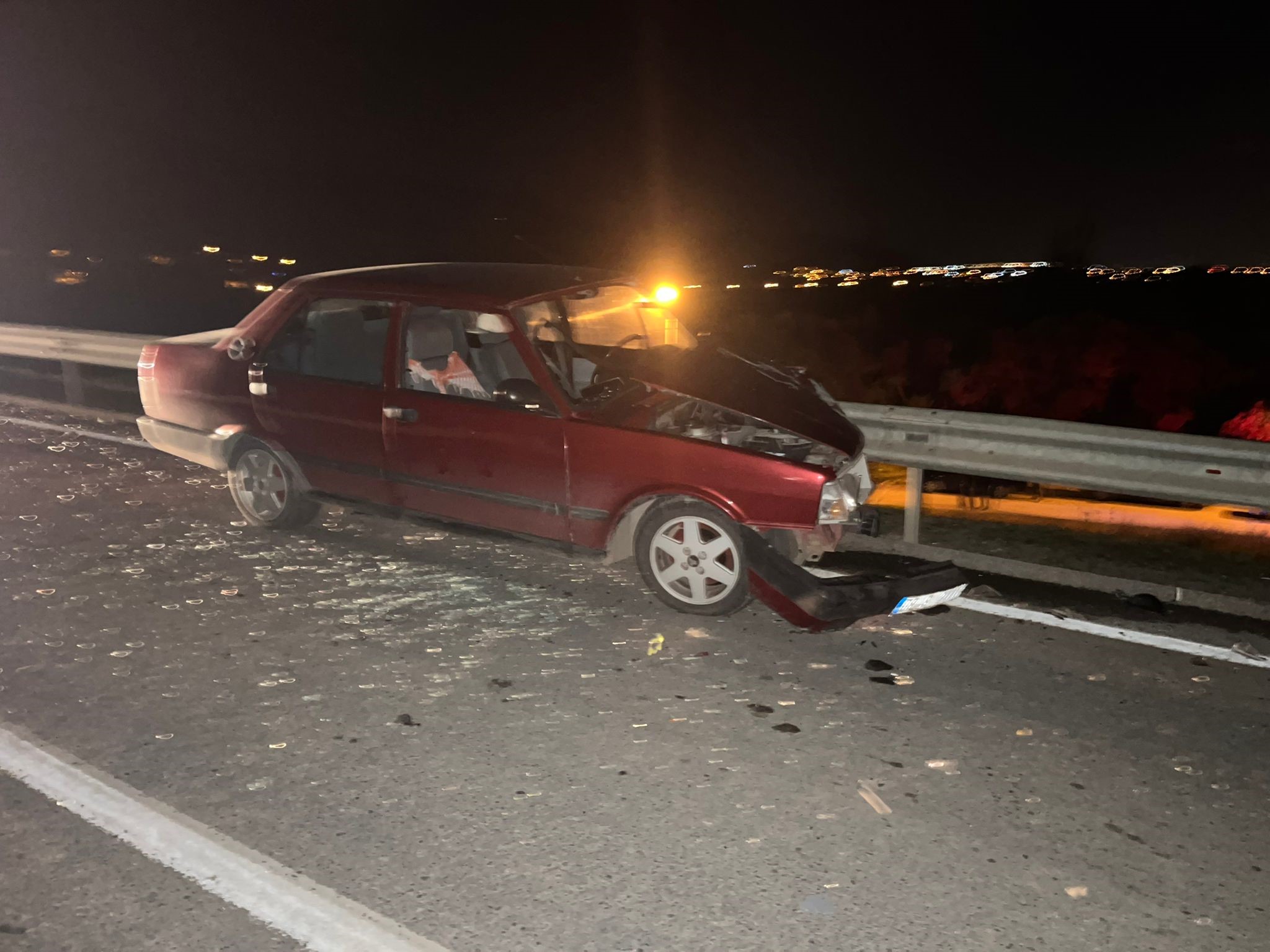 Aydın'da korkunç kaza! Otomobil çarpınca köprüden uçup öldü