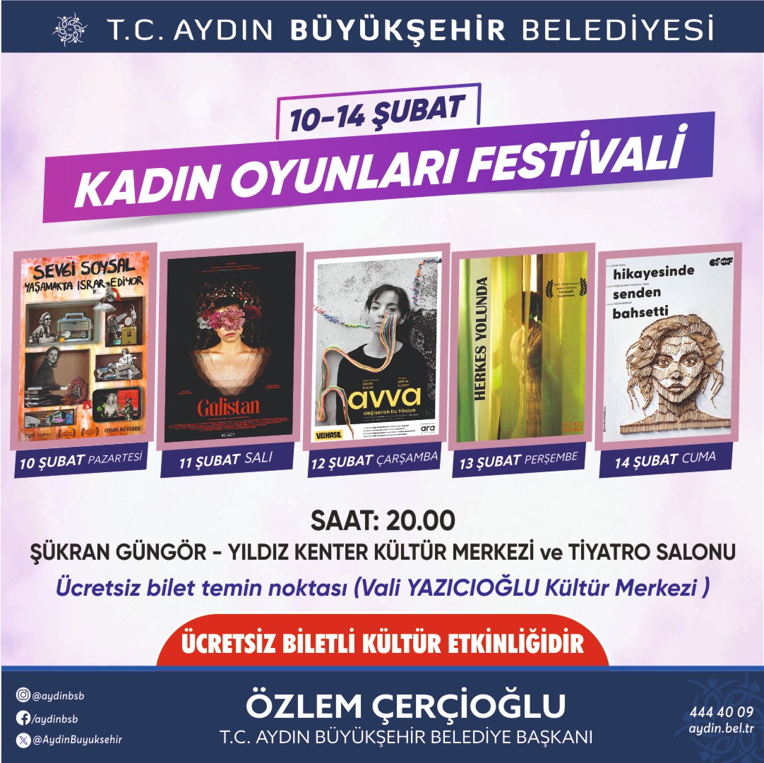 Baskan Cercioglu Aydinlilari Kadin Oyunlari Festivali Ile Bulusturacak 542190 C33E855Cdaf59C7C0C8F19E3Ddafc870